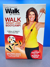 LESLIE SANSONE SANSONE'S WALK AT HOME WEIGHT LOSS BOOTCAMP WORKOUT DVD SET NEW