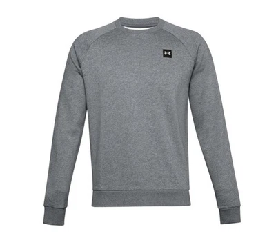 UNDER ARMOUR "Rival" Fleece Crew Sweatshirt | Size: Large/LG | Farbe: Grau - Bild 1 von 4