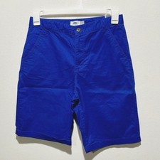 Old Navy Shorts Chino Bermuda Blue Summer Beach Kid  s 14 Husky