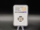 1945-D Mercury Dime 10c NGC Brilliant Uncirculated With "Original Bag Fragment"