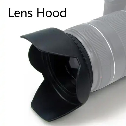 58mm Lens Flower Shape Hood For Canon EOS 1100D 650D 550D 600D 500D 450D 18-55mm - Picture 6 of 12