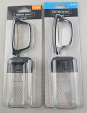 Foster Grant To-Go Folding Micro-Readers GlassesClear Protective Case 2.00 2pc
