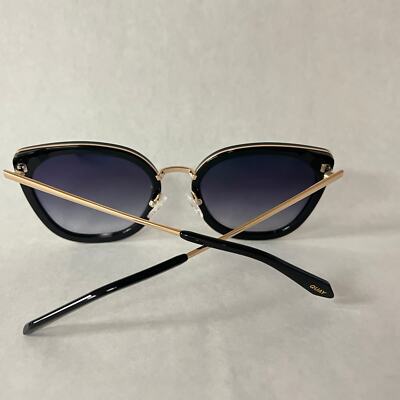 Quay Australia FLAT OUT Sunglasses Black Oversized Cat Eye NWT Quay Australia Flat Out Sunglasses Black Oversized Cat Eye  main image 3