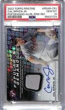 2022 Topps Pristine Popular Demand #PDAR-CRJ Cal Ripken Jr. NM-MT Auto 12/15 Ori