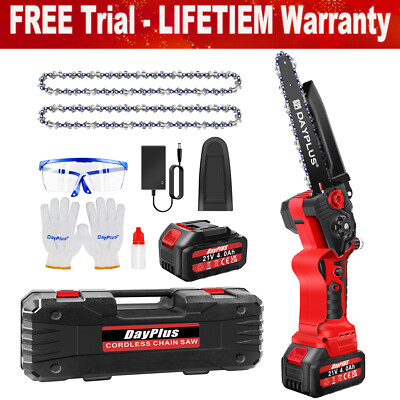 8 Chainsaw Kit Super Power Operated Electric Chain Saw for Cutting Wood Branches