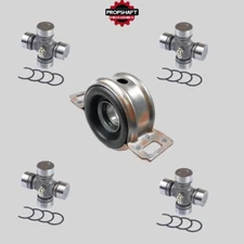 Driveshaft Center Bearing & FOUR Universal Joints fits 2001-2004 Toyota Tacoma