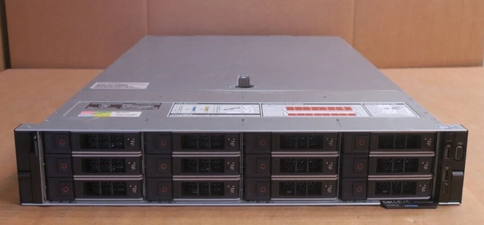 Dell PowerEdge R740xd 2x 8C Silver 4110 192GB Ram 12 x 3.5" Bay 2U Server - Image 2 of 3