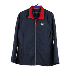 Tommy Bahama Jacket - Medium Navy Nylon