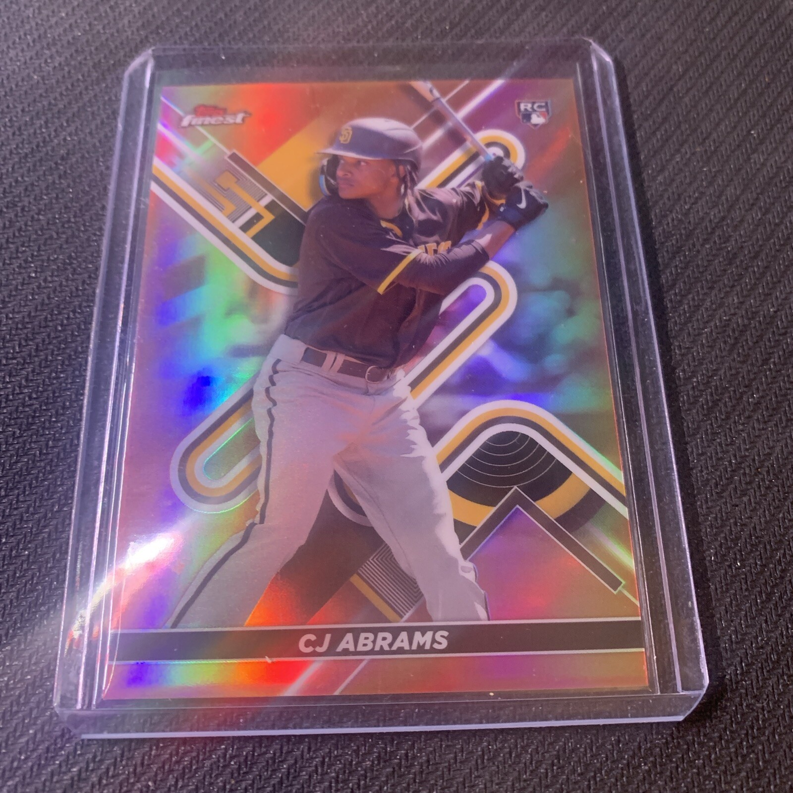 CJ Abrams /75 (RC) - 2022 Topps Finest Rose Gold Refractor #39🔥🔥