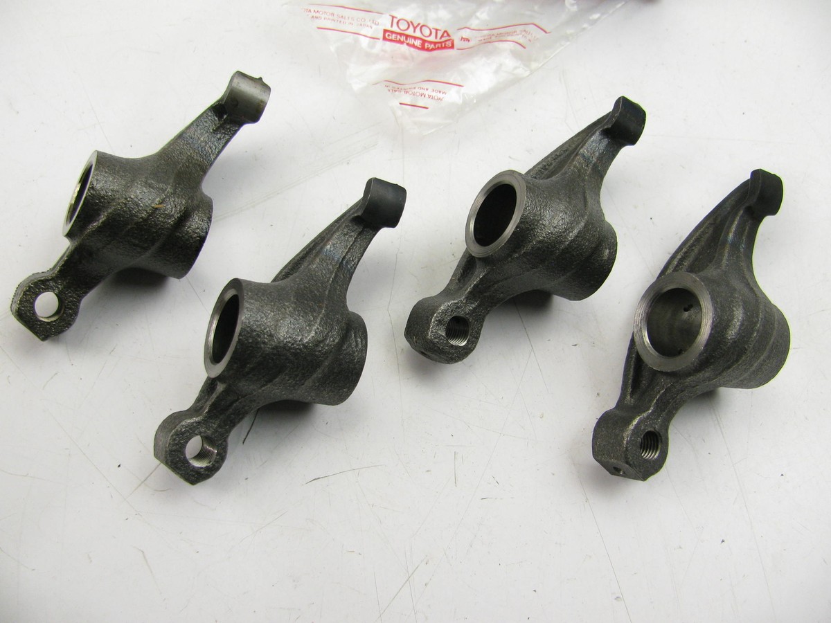 4) Engine Rocker Arms Exhaust 13812-25010 OEM For 71-82 Corolla 