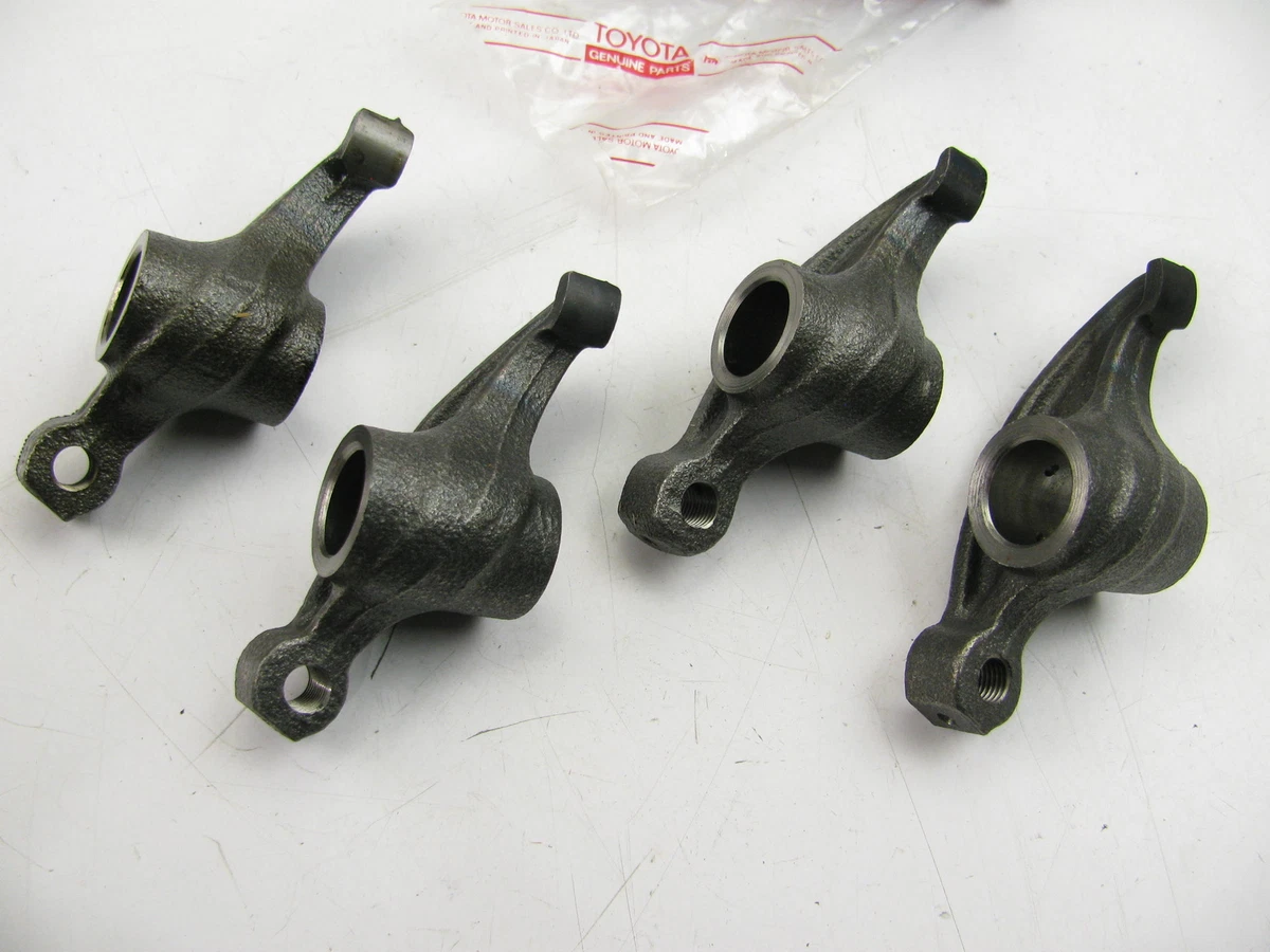 4) Engine Rocker Arms Exhaust 13812-25010 OEM For 71-82 Corolla 