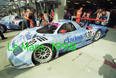 Nissan R390 GT1 Nr 30 4th Winner Le Mans 1998 Fotoposter 20 x 30 cm Neu