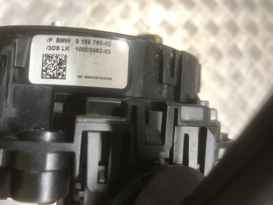 BMW E90 E92 E93 Piantone Sterzo Riscaldato Tergicristallo Segnale di Direzione Clack Molla 9169765 - Immagine 3 di 3