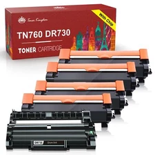 TN760 Toner DR730 Drum Replacement for Brother HL-L2350DW L2390DW DCP-L2550D Lot