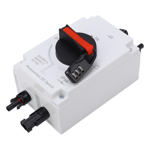 Interruttore sezionatore solare fotovoltaico 32A 4P IP66 impermeabile isolatore fotovoltaico LLI - Foto 8 di 24