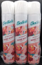 Batiste Dry Shampoo Radiant Rose Gold Refreshes Hair Without Drying Out- 3.81 oz