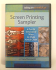 Screen Printing Sampler Dvd Quilting Arts Workshop with Jane Dunneworld