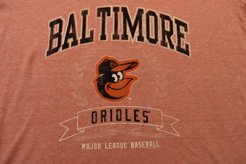 Camisa de béisbol Soft As A Grape para mujer MLB Baltimore Orioles nueva M, 2XL Foto 2 de 4