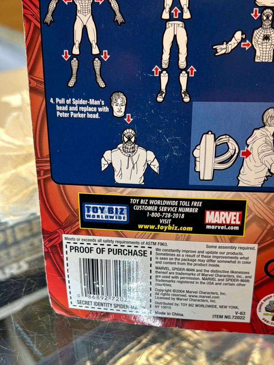 Secret Identity Spider-Man (Vintage Amazing Spider-Man