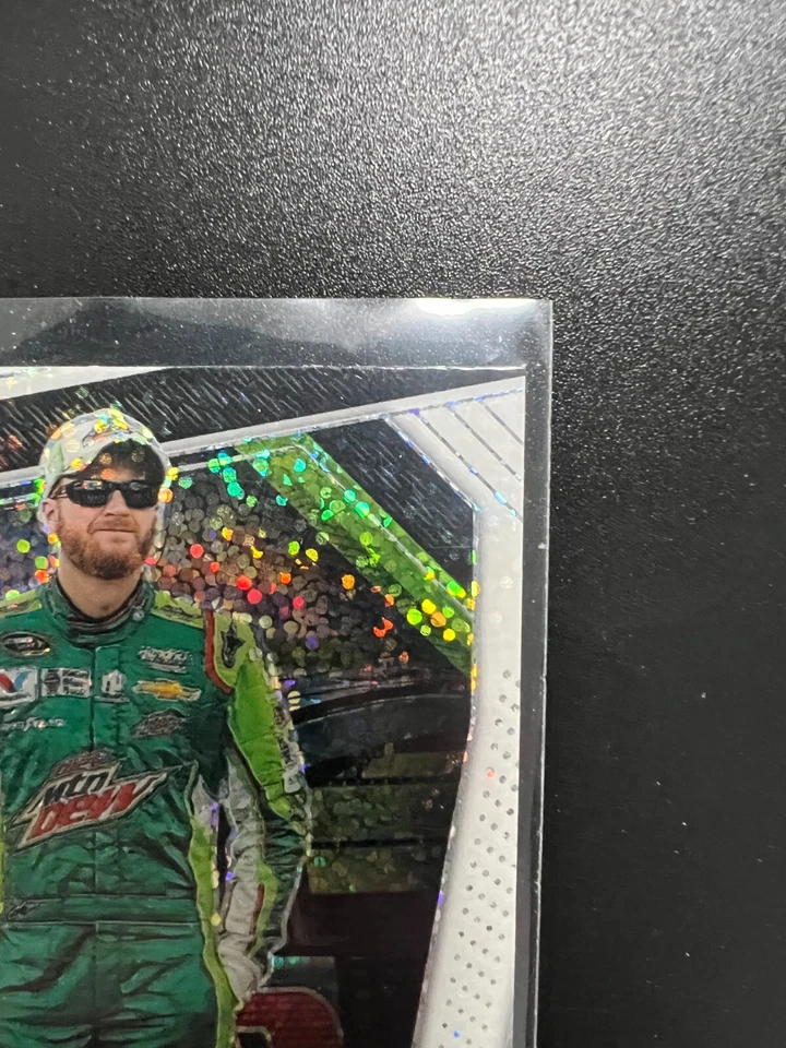 2023 Panini VIP Gold DALE EARNHARDT JR #66 RARE White Sparkle - Image 3 of 4