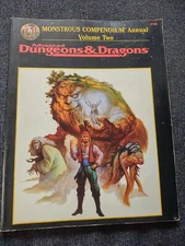 Advanced Dungeons & Dragons Monstrous Compedium Annual Vol 2 #2158