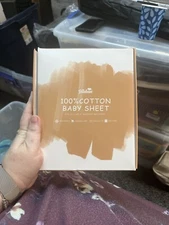 Biloban cotton bassinet fitted sheets pink print