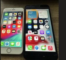 Lot of 2 Apple iPhones - iPhone 7 Plus 128GB and iPhone 6 16GB