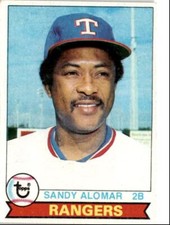 1979 Topps Sandy Alomar Sr. Texas Rangers #144