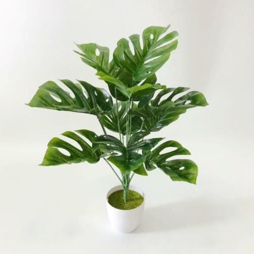 Large Artificial Plants Home Office Indoor Garden Faux Plant Tree Pot FAST - Picture 2 of 7