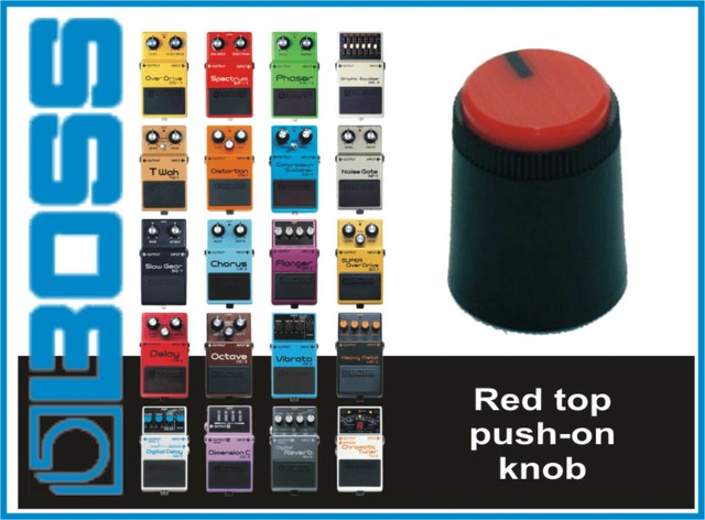 1 x ROLAND / BOSS RED KNOB (DISCONTINUED BY ROLAND AS SPARE PART) Last few units 1 x ROLAND / BOSS RED KNOB (DISCONTINUED BY ROLAND AS SPARE PART) Last few units
