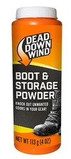 Dead Down Wind 1215N Boot Powder Odor Eliminator Unscented Scent Cornstarch/Talc
