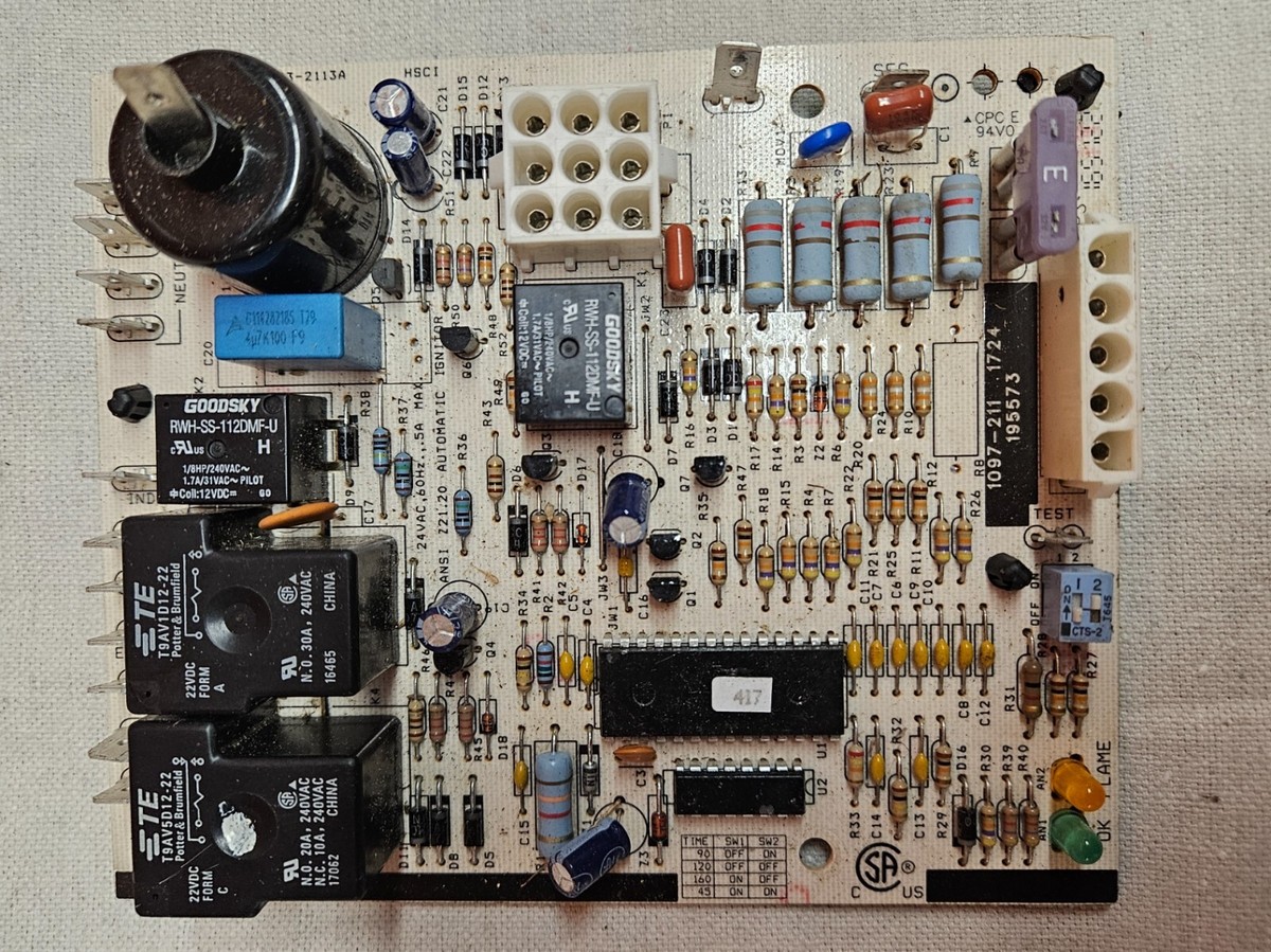 Reznor OEM Ignition Control Board 1097-83-2113A, 1097-211, 195573