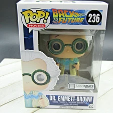 Funko POP! BACK TO THE FUTURE - Doc Dr. Emmett Brown Vinyl Figure #236