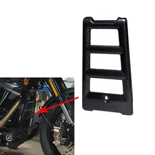 Carbon Fiber Oil Cooler Cover for Harley 2018-24 Street Bob Low Rider ST FXLRS