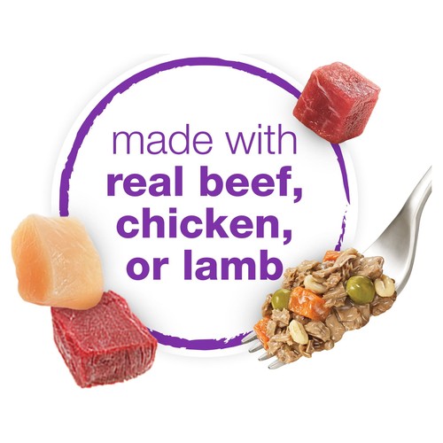 Purina Beneful High Protein Gravy Dog Food Variety Pack Chopped Blends 12 Pack - Picture 12 of 12