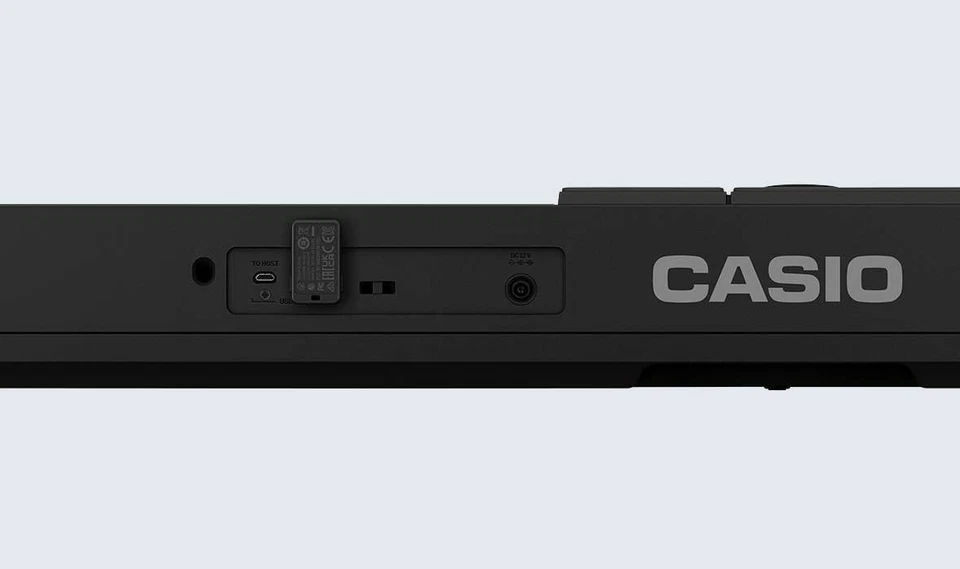 Casio CT-S500 Keyboard  incl.Netzadapter, USB, Audio-in, incl.WUBT10 - Bild 2 von 4