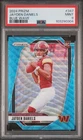2024 PANINI PRIZM JAYDEN DANIELS BLUE WAVE /230 PSA 9 #347