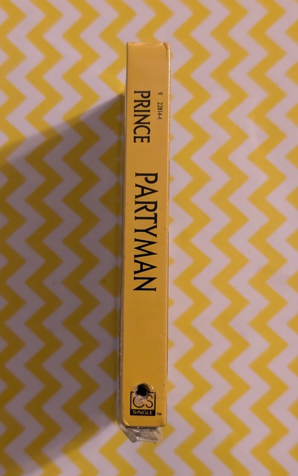 Prince - Partyman (1989 Cassette Single) WB 80s Batman Soundtrack Song - Sealed - Image 3 of 4