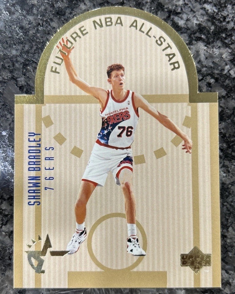 Shawn Bradley 1993-94 Upper Deck Special Edition Die-Cut All-Stars #E14 (RC)
