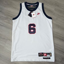 BILL RUSSELL 1956 Team USA Nike Jersey Large 44 Melbourne Olympics Authentic