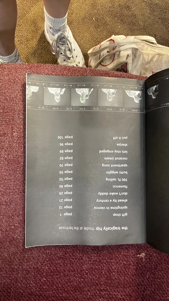 THE TRAGICALLY HIP "TROUBLE AT THE HENHOUSE" ALBUM SONGBOOK GUITAR/VOCAL W/ PICS - Image 4 of 4