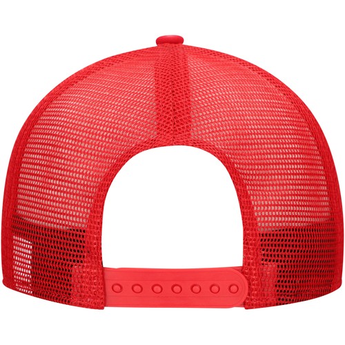 Men's New Era Red Los Angeles Angels Labeled 9SEVENTY Stretch-Snap Adjustable - 第 4/5 張圖片