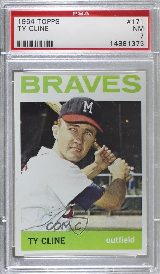 1964 Topps TOPPS #171 Ty Cline front