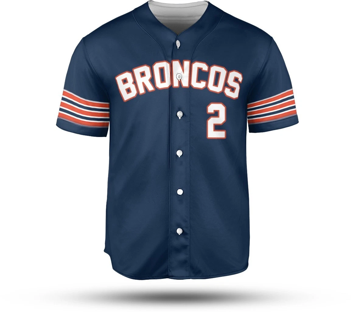 Patrick Surtain II #2 Name and Number Denver Broncos Team