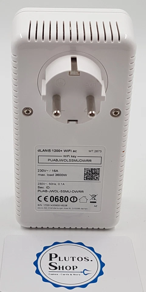 Devolo Powerline 1200+ WiFi AC Netzwerk LAN 1200Mbps WLAN Adapter Powerlan dlan - Bild 2 von 2