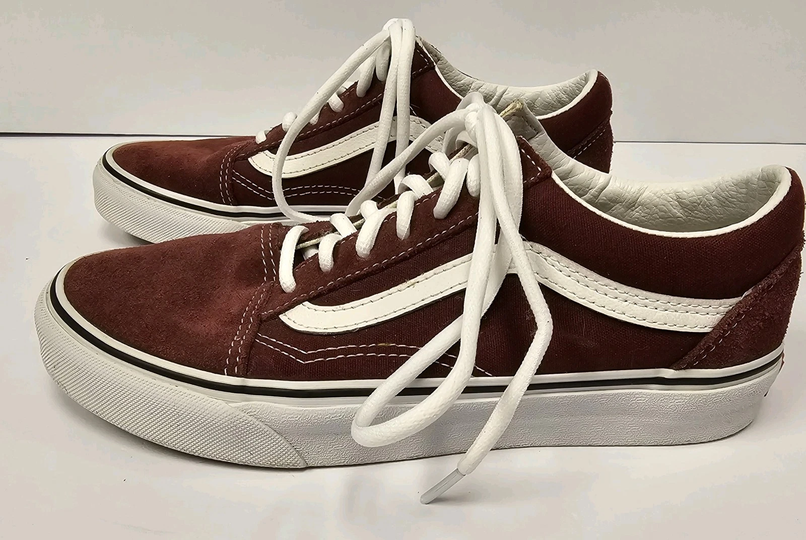 Scarpe da skate Vans Oldool Scho Portle Royalee marro pellesciata scam u 6onna don