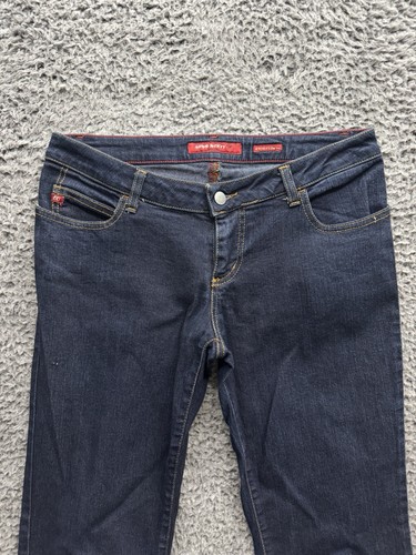 Vintage Miss Sixty Jeans Womens 29 (29x33) Blue Y2K Flare Extra Low TY - Picture 3 of 12