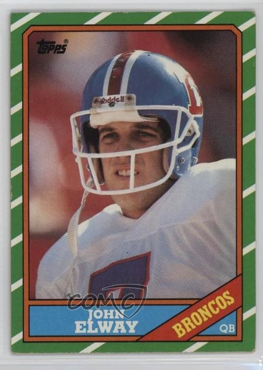 1986 Topps John Elway #112 HOF 0u5i