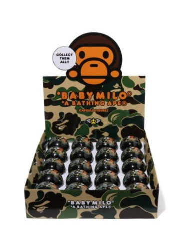 A Bathing Ape Baby Milo Capsule Figure Vol.3 Box Set Authentic 20 capsules set