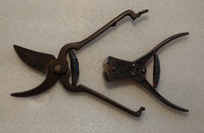 alte Werkzeuge Zange für Pianodraht Drahtschneider, Rankenschrere Gartenschere